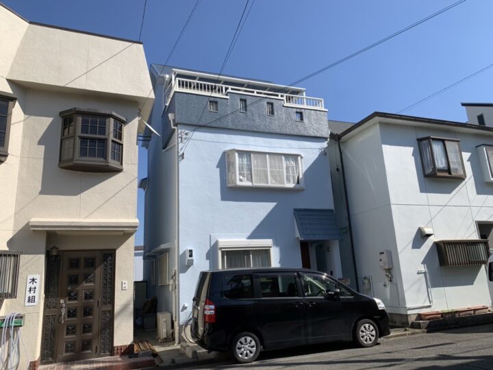 大阪狭山市 Y様邸 外壁塗装、屋根塗装、付帯塗装など