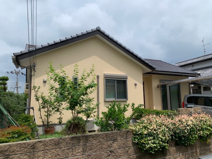 大阪狭山市 F様邸 外壁塗装、付帯塗装、コーキング施工