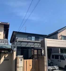 堺市 HG様邸 外壁塗装、屋根塗装、付帯塗装、コーキング施工