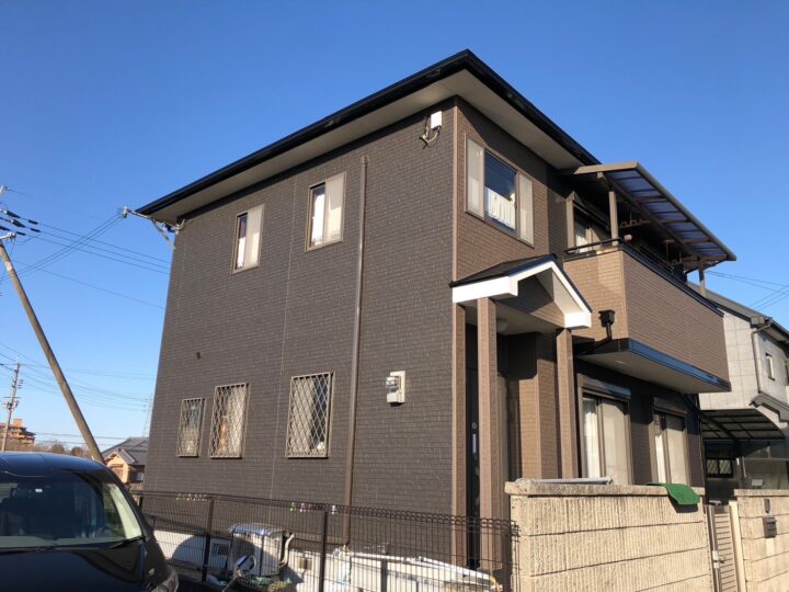 富田林市 TT様邸 屋根塗装、外壁塗装、ベランダ防水、付帯塗装、コーキング施工