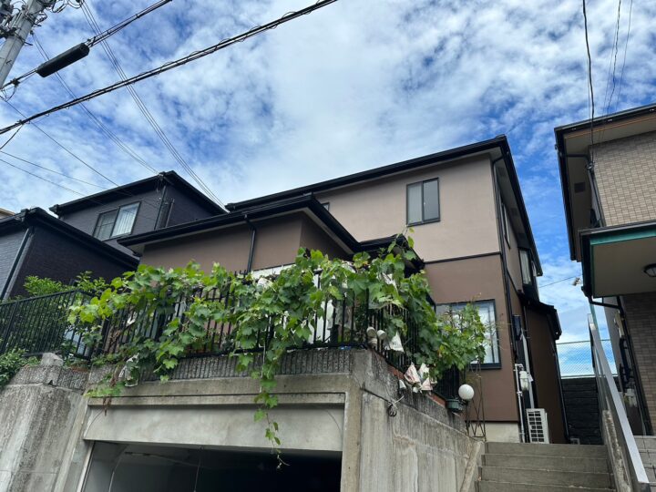 河内長野市 SM様邸 外壁塗装、屋根塗装、付帯塗装、コーキング施工