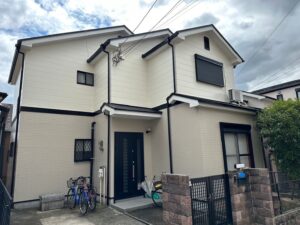 富田林市 AH様邸 外壁塗装、屋根塗装、付帯塗装、ベランダ防水、コーキング施工