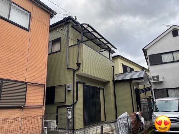 富田林市 MD様邸 外壁塗装、屋根塗装、付帯塗装、コーキング、ベランダ防水施工