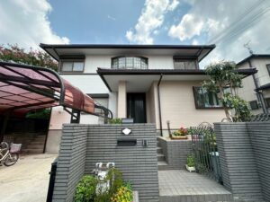 河内長野市MA様邸  外壁塗装、屋根塗装、付帯塗装、シーリング施工、ベランダ防水