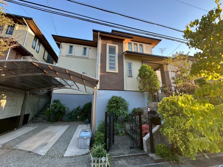 富田林市SA様邸  外壁塗装、屋根塗装、付帯塗装、シーリング施工