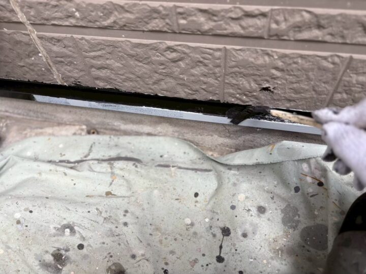 付帯塗装:水切り