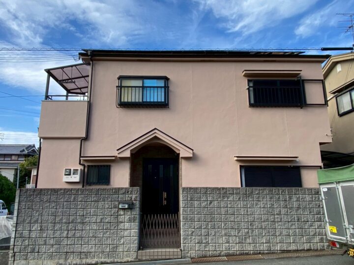 南河内郡太子町KI様邸  外壁塗装、屋根塗装、付帯塗装、シーリング施工
