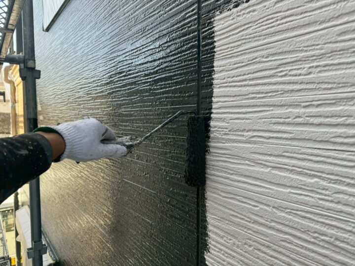 外壁塗装:下塗り