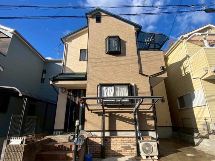 富田林市NU様邸  外壁塗装、屋根塗装、付帯塗装、シーリング施工、ベランダ防水