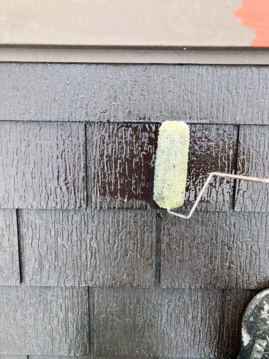 屋根塗装:下塗り2回目