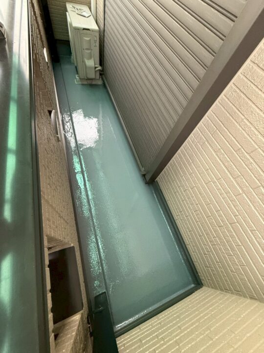 ベランダ防水:完成