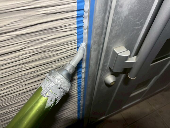 シーリング:打設