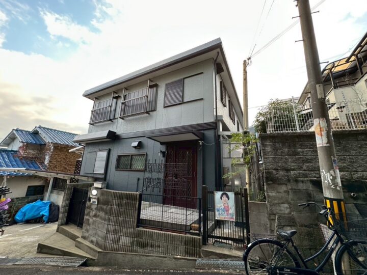 富田林市KM様邸  外壁塗装、屋根塗装、付帯塗装