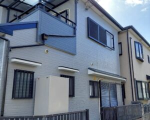 河内長野市SK様邸  外壁塗装、屋根塗装、付帯塗装、シーリング施工、ベランダ防水