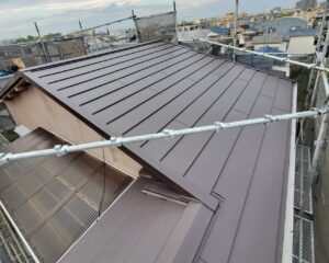 藤井寺市　IN様邸 屋根カバー、付帯塗装