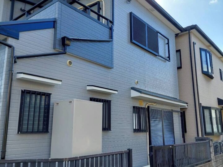 河内長野市SK様邸  外壁塗装、屋根塗装、付帯塗装、シーリング施工、ベランダ防水、軒天塗装