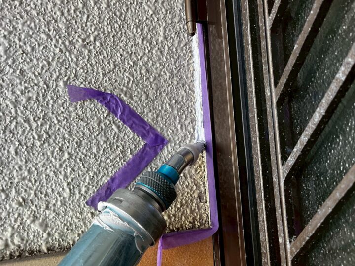 シーリング:打設