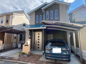 河内長野市HR様邸  外壁塗装、屋根塗装、付帯塗装、シーリング施工、ベランダ防水、軒天塗装