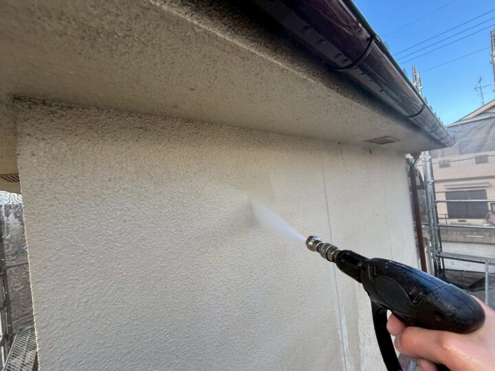 高圧洗浄:外壁