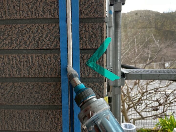 シーリング:打設