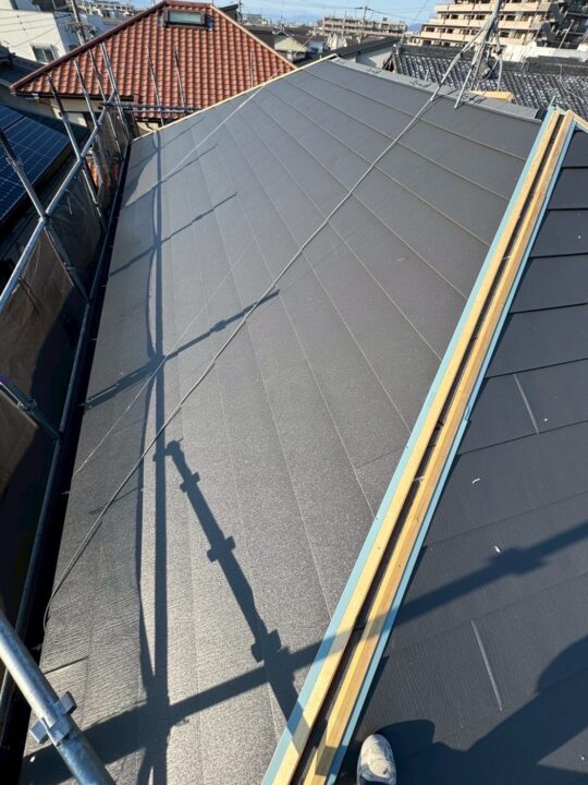 屋根塗装:板金施工