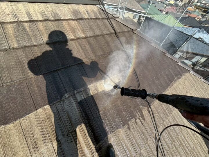高圧洗浄:屋根