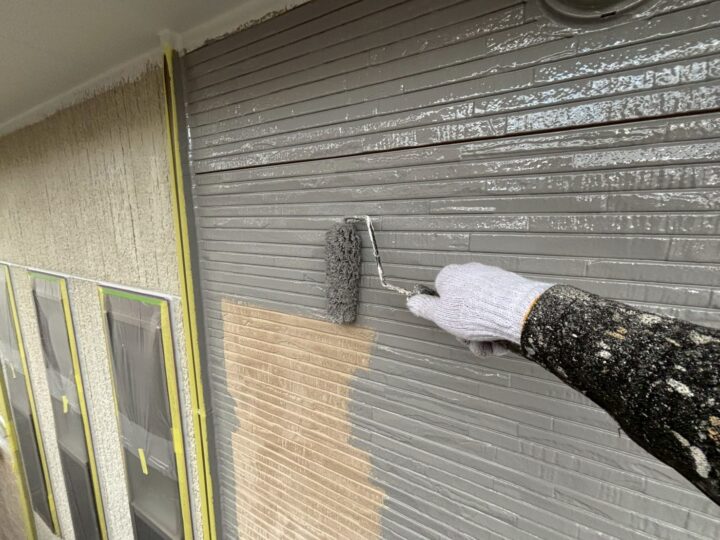 外壁塗装:下塗り