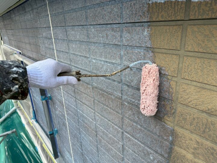 外壁塗装:下塗り