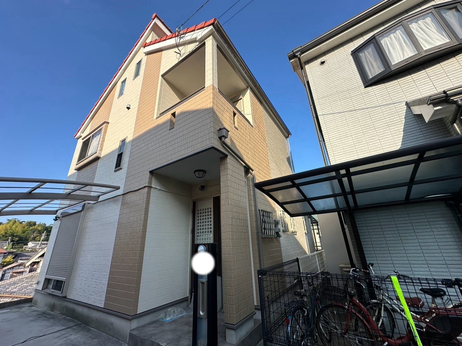 南河内郡太子町　KD様邸  外壁塗装、屋根塗装、付帯塗装、シーリング施工、ベランダ防水